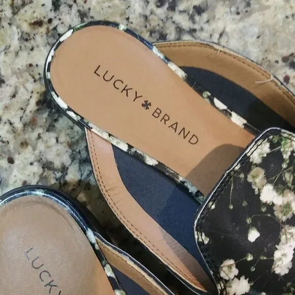 Lucky Brand Floral Christley Mule - Picture 9 of 11